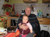 Uve with his
          grand-daughter
